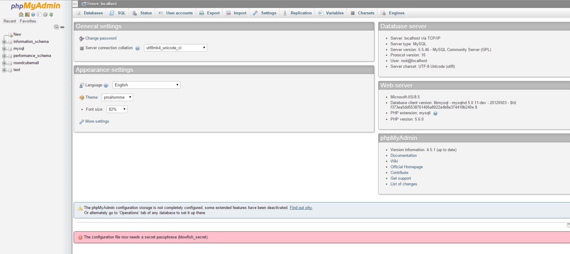 termius localhost login