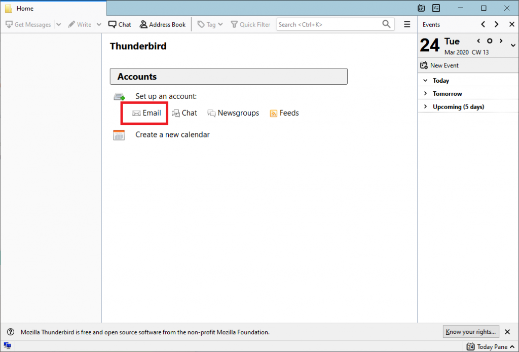 thunderbird email set up thunderbird email set up