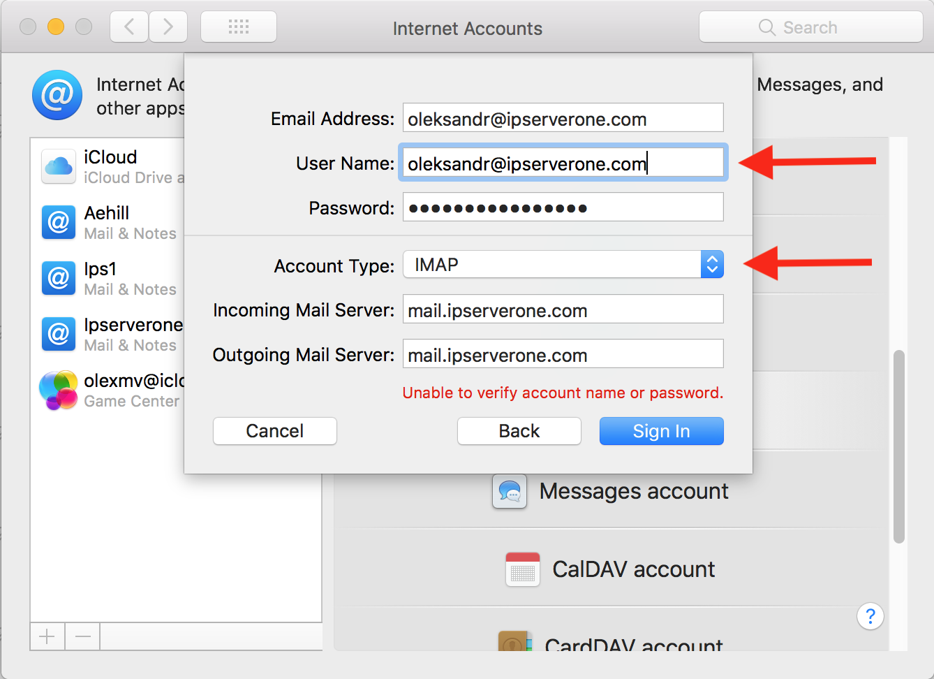 Pop3 Settings Miniper