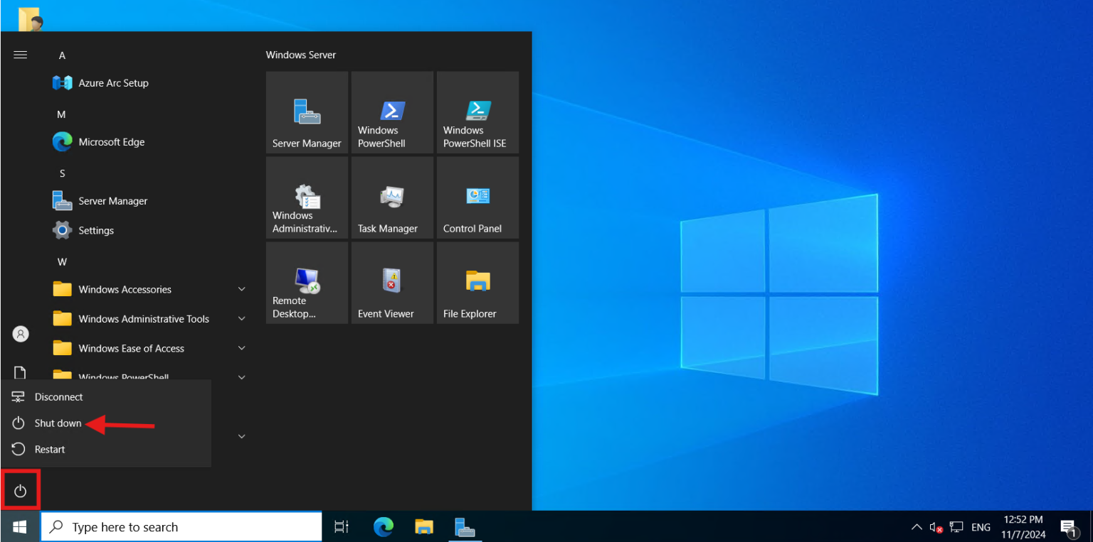 How To Shut Down A Windows Server Ipserverone